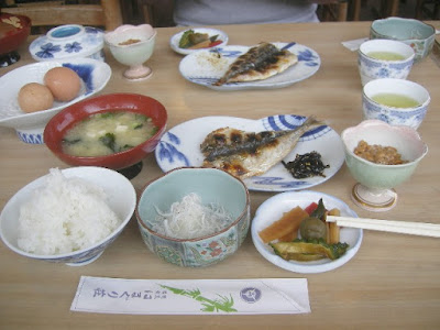 割烹旅館はまぐり荘 料理（朝食）01
