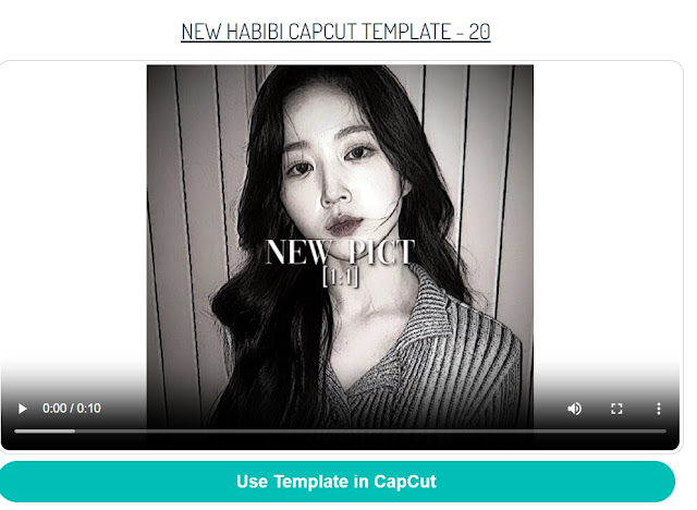 5 New Habibi Capcut Templates Link 2023