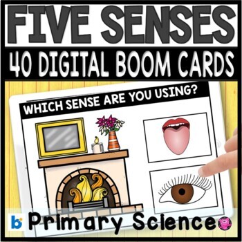 Make learning about the five senses fun and easy with these digital task cards. Designed for preschool and kindergarten students, these activities are perfect for science centers and can be used with Google Classroom™. Add them to your all about me or human body units today!