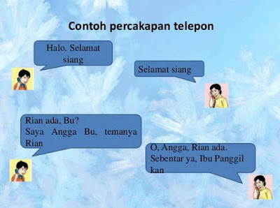 8 Contoh Percakapan Dua Orang di Telepon - Materi Belajar