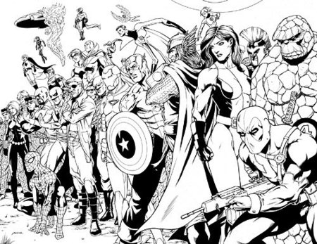 Avengers Coloring Pages For Kids