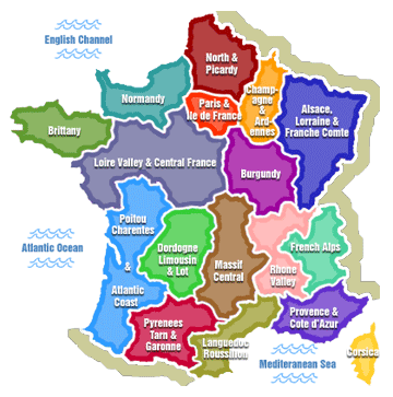 Pictures Of France Map. Map of France Cities