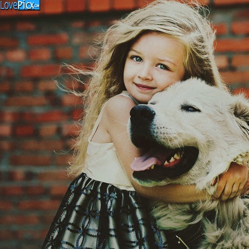 Adorable Awesome Cute Girl Dress With Dog