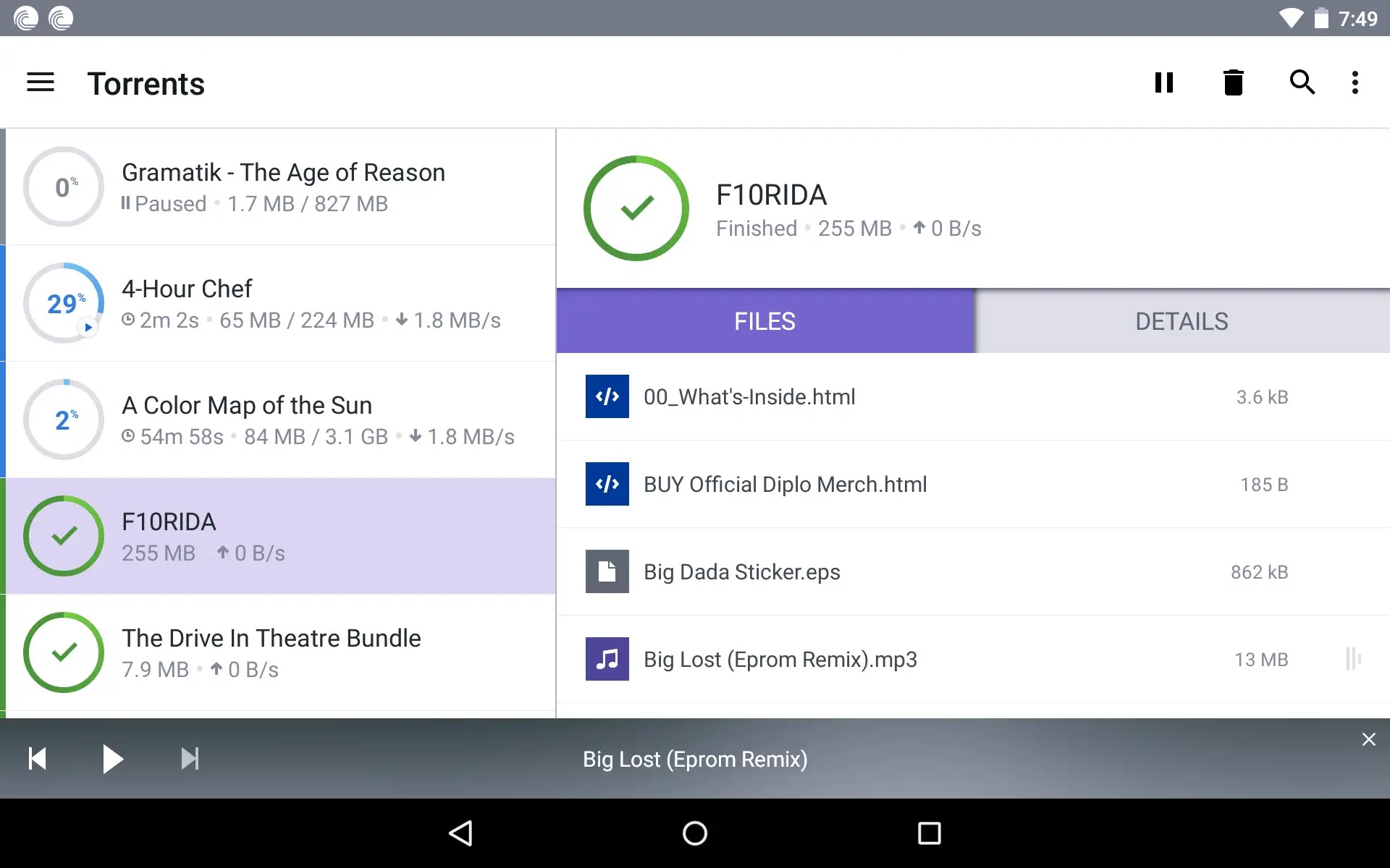 BitTorrent v7.2.7 APK MOD Pro Premium | proxyrarbg