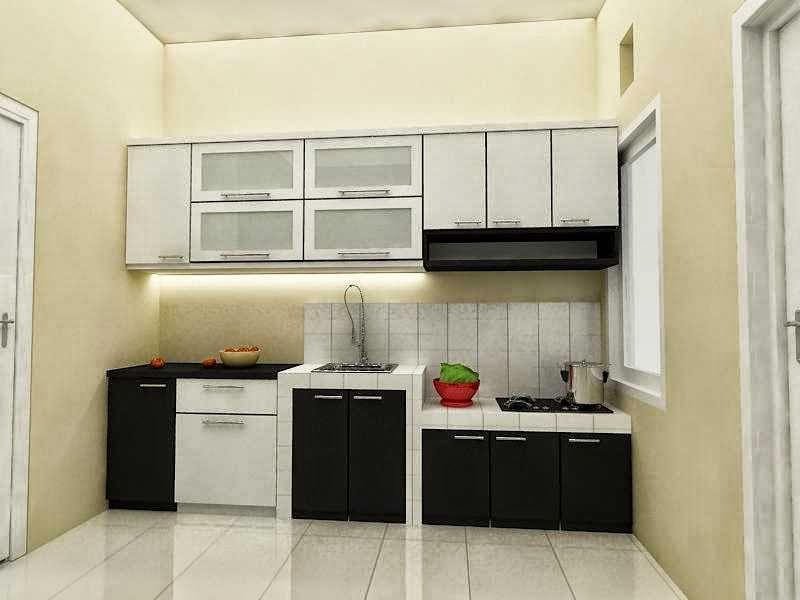 Model Desain Interior Dapur  Rumah Minimalis Sederhana