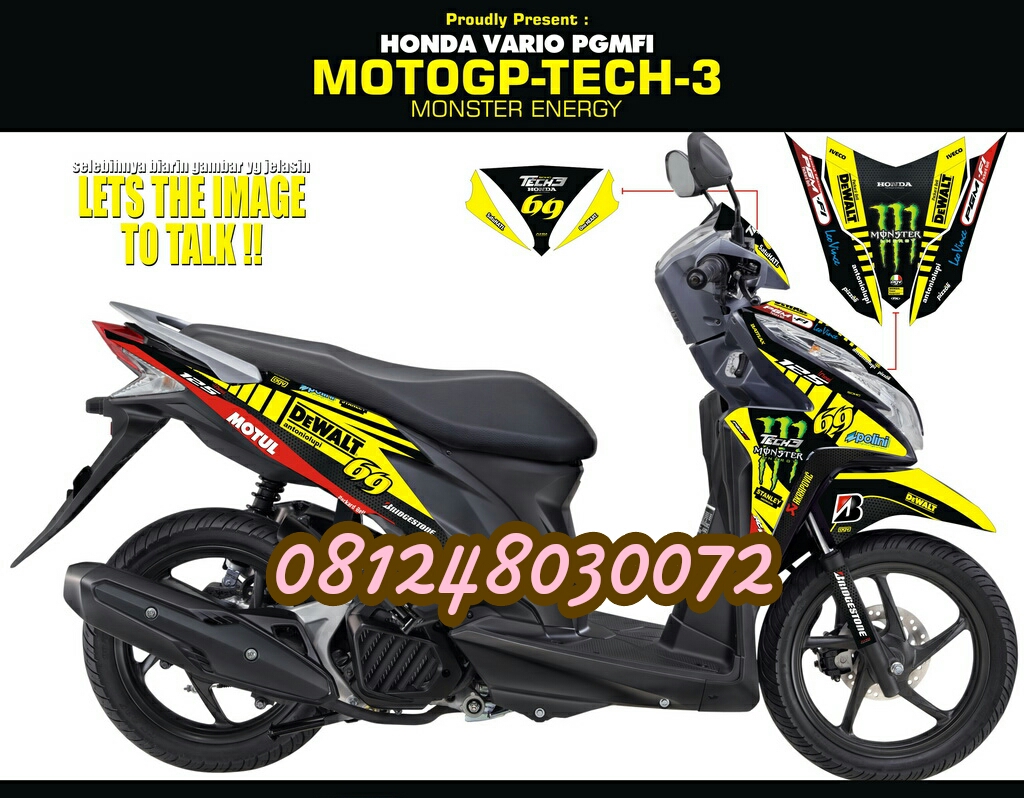 JUAL SETIKER MOTOR MODIFIKASI Setiker Vario Baru