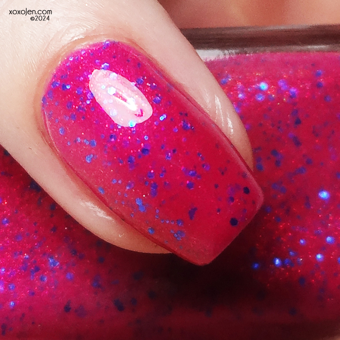 xoxoJen's swatch of Glam Polish The Queen Bee