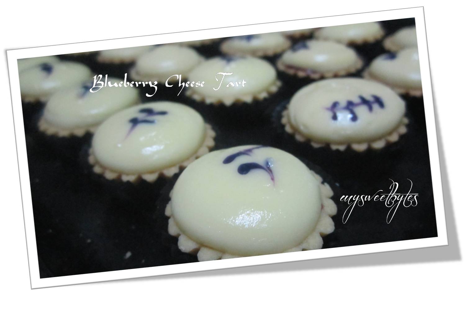 My Sweet Bytes@ Bites: Blueberry Cheese Tart Gebu lg Montok
