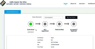 online register voter id card