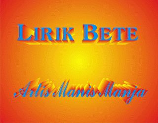 Lirik Bete