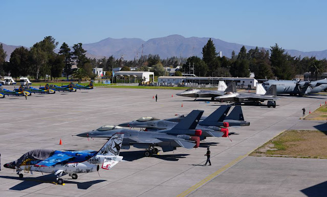 USAF F22 Raptor FIDAE Chile