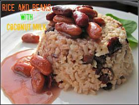 Rice and Beans with Coconut Milk Recipe, experience the ultimate Caribbean side dish for excellence! a hint of coconut milk on every bite, not only taste but rich in fiber too! #rice #beans #caribbeanfood #sidedish #coconut