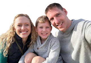 Dance Instructors:  Anna & Kevin Balcom, with their son Zachary.