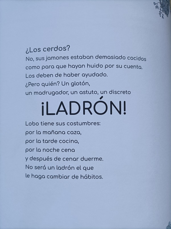 Los cuentos de lobo, "Lobo y el ladrón"