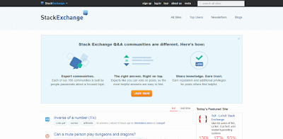  STACK EXCHANGE