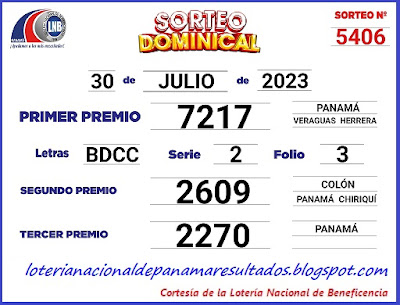 resultados-sorteo-domingo-30-de-julio-2023-loteria-nacional-de-panama-tablero-oficial