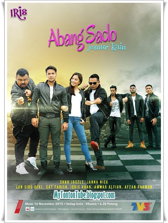 Drama Abang Sado Jemur Kain (2015) Slot Iris TV3 - Full Episode