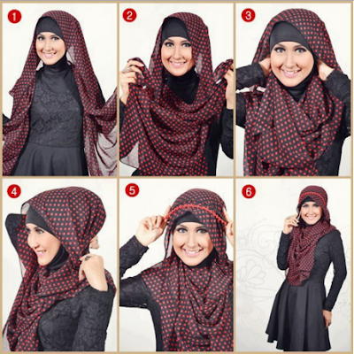 Cara Memakai Hijab Modern