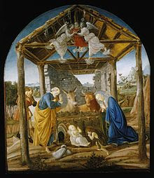 Nativity of Jesus, by Botticelli, c. 1473–1475