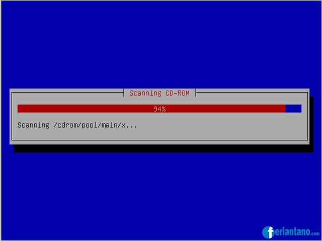 Cara Install Debian 5 Lenny Berbasis Text (CLI) Lengkap Dengan Gambar - Feriantano.com