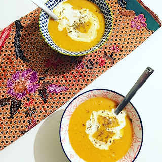 Soupe patates douces et lentilles corail