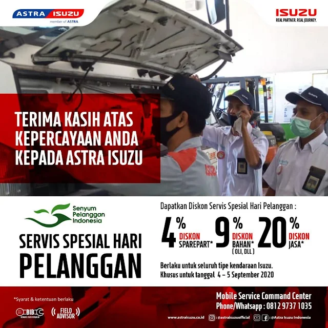 diskon sparepart isuzu