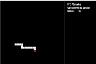 Snake Game using javascript (P5.js)