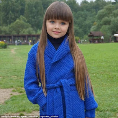 Is this the most beautiful girl in the world? Russian child model aged 6, already has 500,000 Instagram followers (photos)