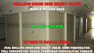 GAMBAR, ROLLING DOOR ONE SHEET, CIAWI, HARGA, ROLLING DOOR ONE SHEET, PER METER, TERBARU, 2024