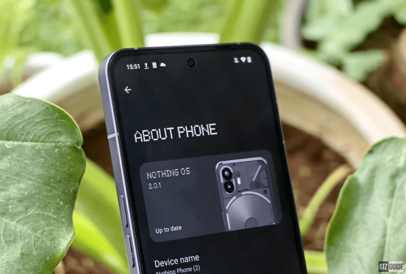 Nothing Phone (2), Nothing OS 2.0.1 update