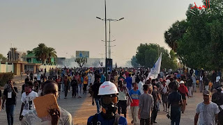 الشعب السوداني يخرج في مليونيات هادرة لإسقاط الانقلاب اليوم الجمعة 21 أكتوبر