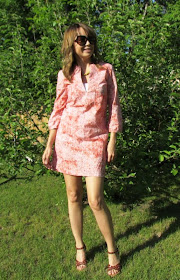 Summer dress, dress, sewing, etcetorize, New Look Dress, tunic