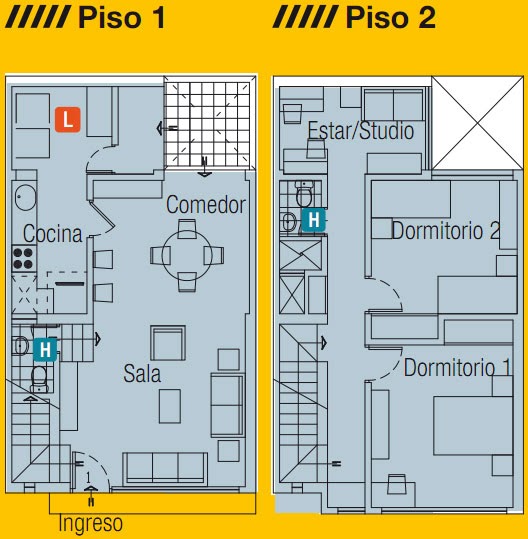 Planos de casas de un piso [fachadas y planos de planta] Construye  - Imagenes De Planos De Casas De Un Piso