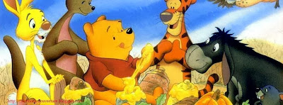 Couverture facebook timeline winnie the pooh