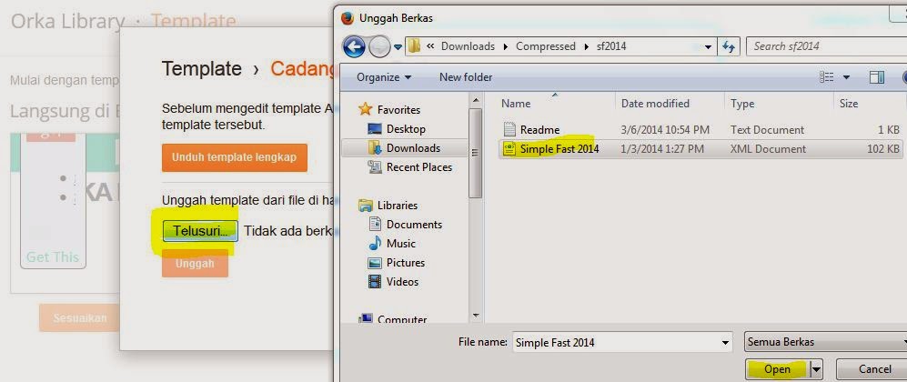 http://orkalibrary.blogspot.com/2014/03/bagaimana-memasang-template-pada-blog.html