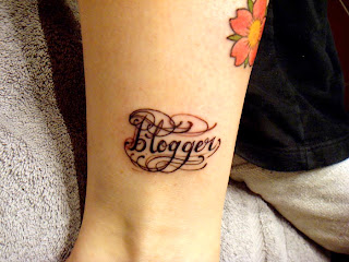 blogger tattoo