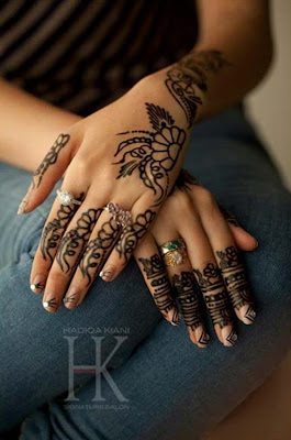 EID Mehndi Designs & Nail Styles By Falguni Rajpara 2013 Images For Legs Designs 3 Pics HD