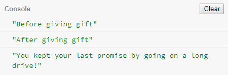 Javascript promises are asynchronous