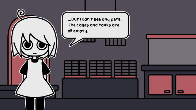 Screenshot de a pet shop after dark, novo jogo de npck