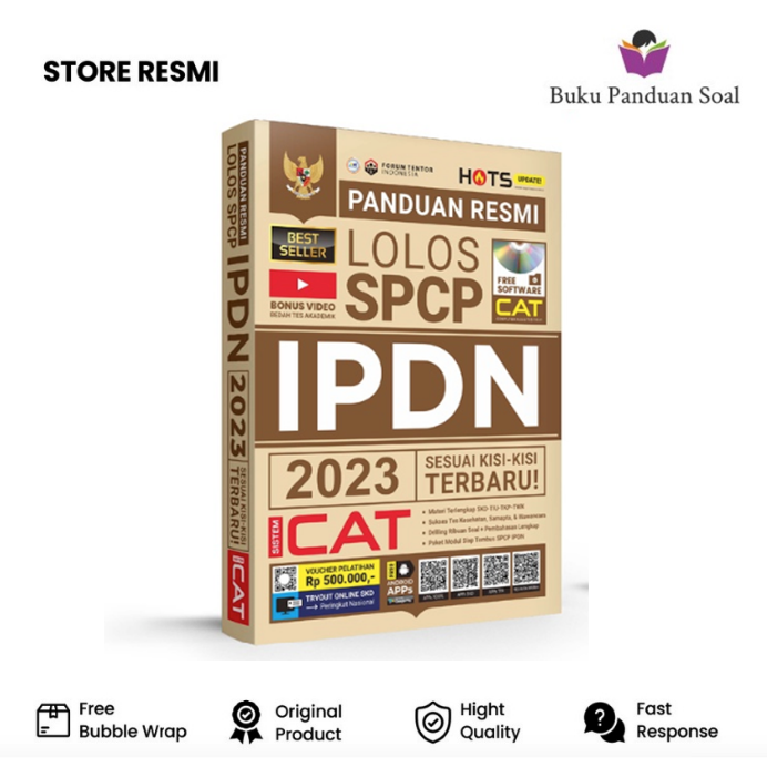 Buku tes IPDN Best Seller gramedia