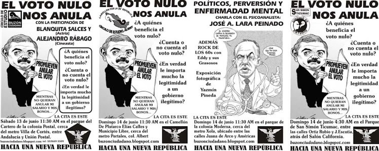 EN LOS CÍRCULOS DE ESTUDIO: BUZON CIUDADANO, CAMELLÓN POR LA IV REPÚBLICA, LA MODERNA  Y TICUMAC