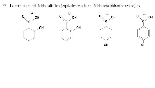 Ácido Salicilico Estructura de Lewis