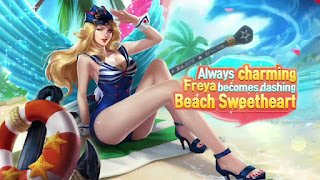 Download Script Skin Freya - Beach Sweetheart (Mobile Legend)