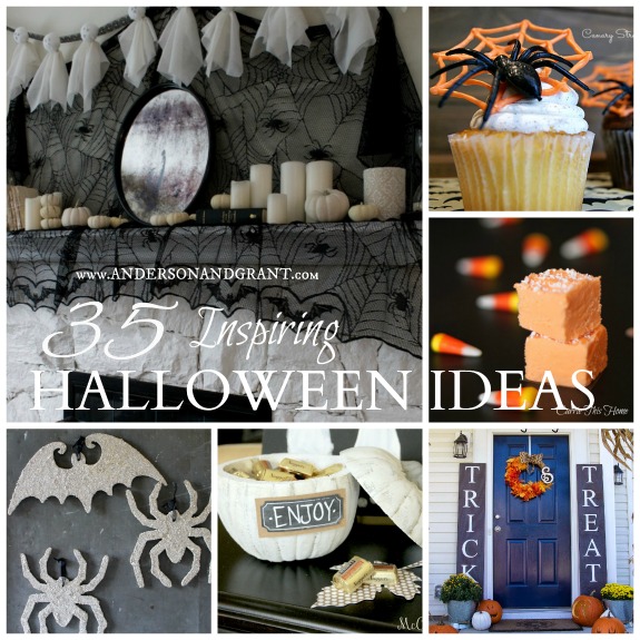 Check out this post with 35 Amazing Ideas for Halloween  | Recipes, Crafts, DIY, and Decorating Inspiration at www.andersonandgrant.com