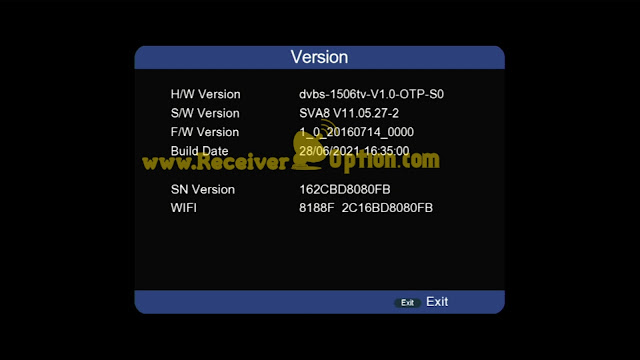 SUPERGOLD SG-6666 V2 1506TV 512 4M BUILT IN WIFI NEW SOFTWARE 28 JUNE 2021