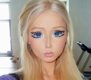 Valeria Lukyanova wanita boneka barbies