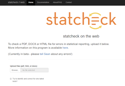 Image of http://statcheck.io/ website