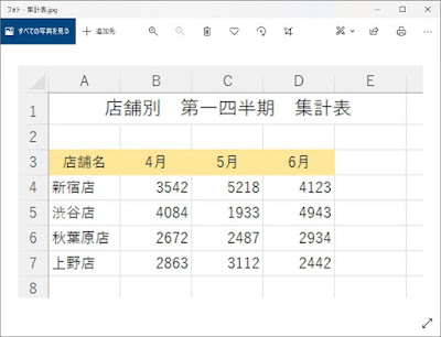 画像ファイル取り込み