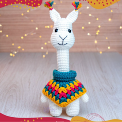 Llama amigurumi