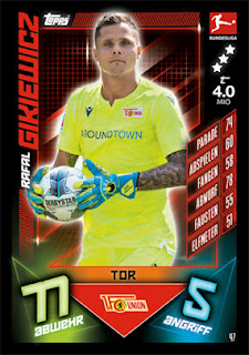 Match Attax Bundesliga 2019-2020 1.FC Union Berlin